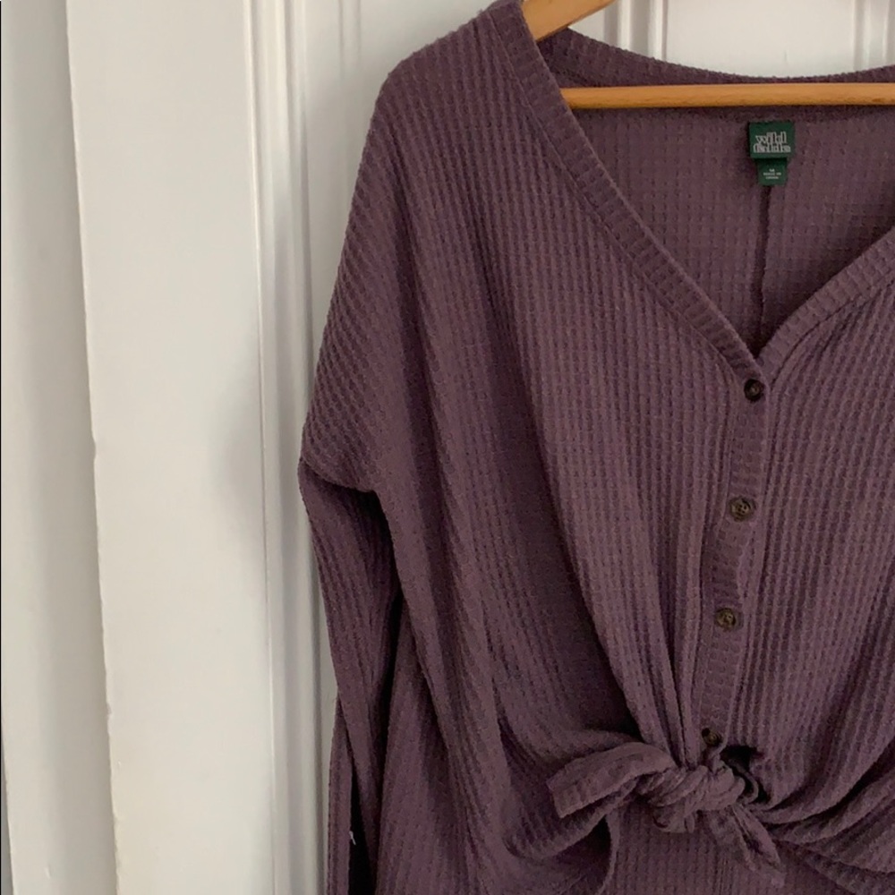 Button down waffle